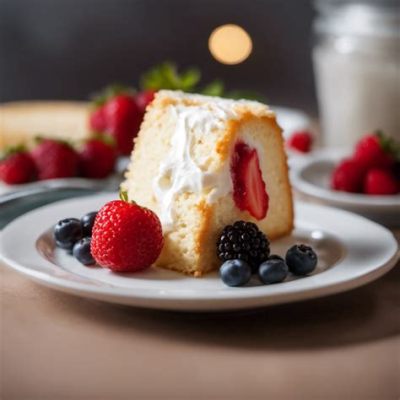 does angel food cake have dairy does it also contain eggs?