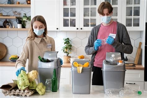 how should food workers keep garbage cans clean