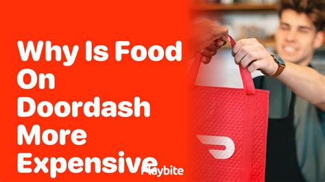 Why is Food More Expensive on DoorDash, and Does Convenience Always Come at a Higher Price?