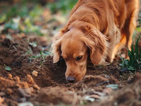 why is my dog burying his food and does he think it's a treasure hunt for later?